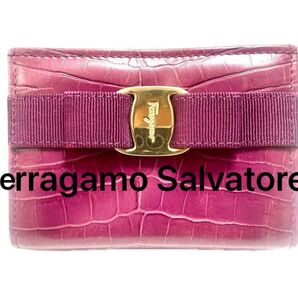 フェラガモ Ferragamo Salvatore ウォレット ポーチ カードケース 財布 小物入れ ウォレット