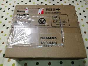 SHARP 4Kチューナー 4S-C00AS1