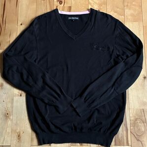 DANCE WITH DRAGON ダンスウィズドラゴン薄手 ニット 長袖 ブラック 黒