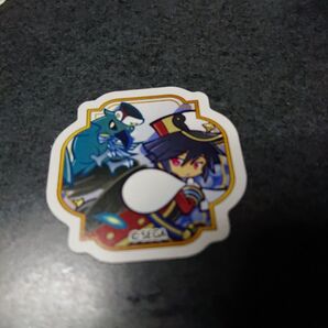 ぷよクエカフェ フレークステッカーC サンタクローラス