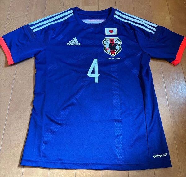 サッカー日本代表 ホーム ユニホーム150 本田圭佑/4番 背番号入り