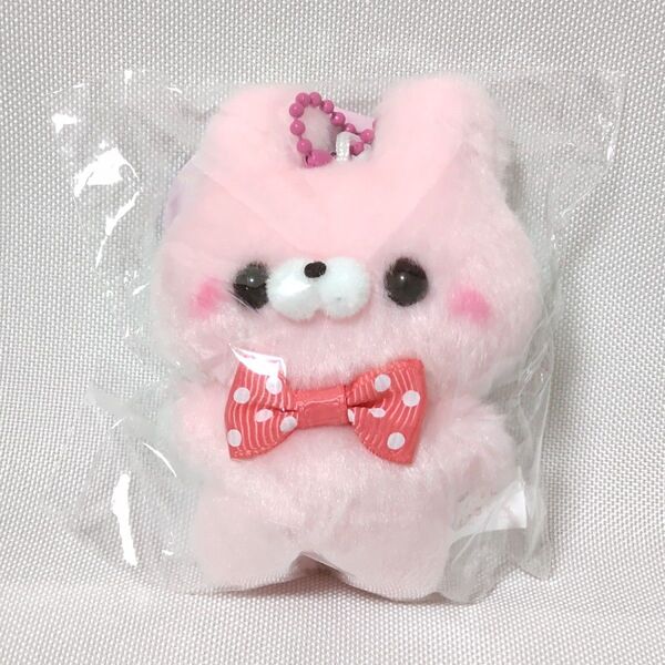 すくっとたっちさん おしおしからー マスコットBC うさぎさん ぴんく タグ付き未使用 エール プライズ