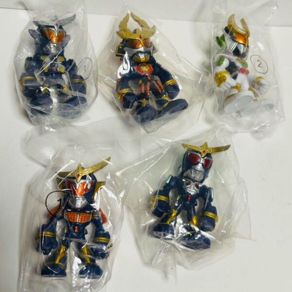 仮面ライダー鎧武 THE仮面ライダーズ ガイム フィギュア 5種セット