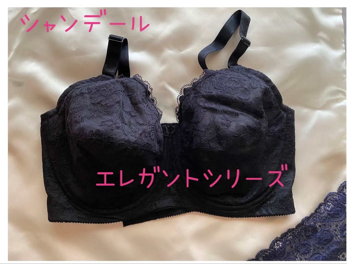 シャンデール ブラジャー E80 ピンク系ピオニーパープル シルク シャンデール ブラジャー E80 ピンク系ピオニーパープル シルク