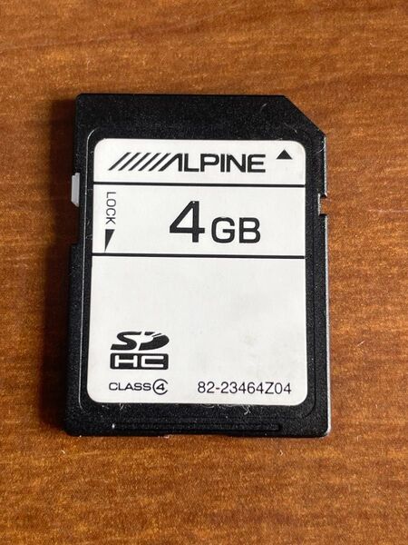 ALPINE製録音用SDカード#734