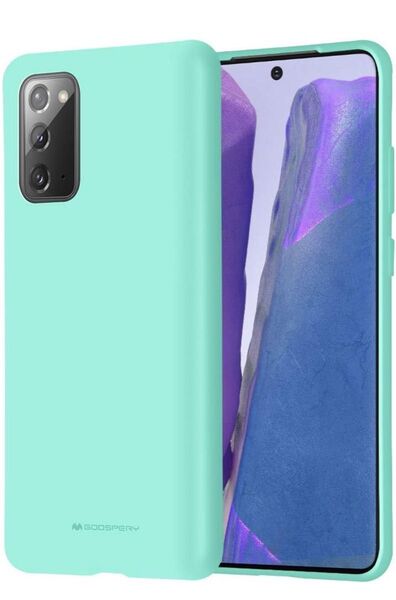 Galaxy Note 20 TPUケース 薄型 軽量 ミントカラー