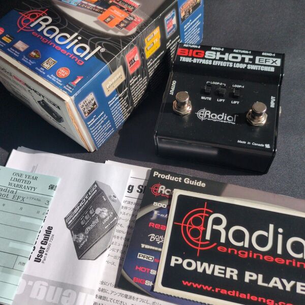 【希少】Radial Engineering BigShot EFX