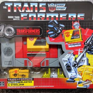 未開封● 40周年限定 未発売 アニメカラー 復刻版 ブラスター ブロードキャスト スチールジョー トランスフォーマー G1
