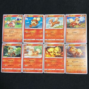 ポケモンカード ガーディ ウインディ 8枚セット