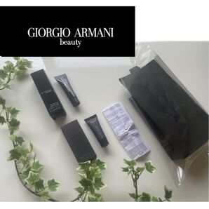 お試しに!旅行に!美肌【未使用】GIORGIO ARMANI 3点 メンズ スキンケアセット