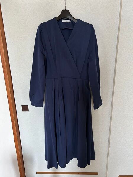 Konny ネイビー ラップドレス Mサイズ