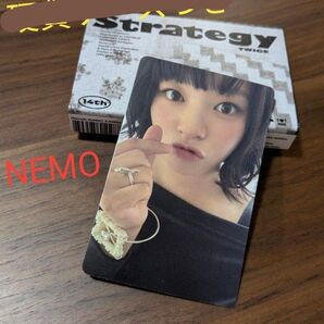 TWICE ジョンヨン 『STRATEGY』 nemo ② スペシャル トレカ