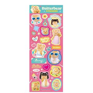 ButterBear バターベア シール ST01