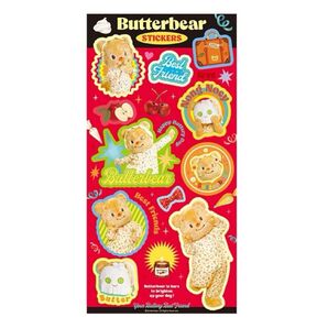 ButterBear バターベア シール ST02