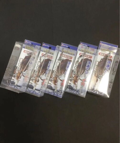 新品【ガルツ★gartz】 イカフック★Mサイズ(標準)★5本セット★アオリイカ☆エギングのお供に♪
