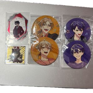 伏見ガク 剣持刀也 缶バッジ 他