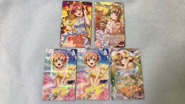 ラブライブ μ's アトレ秋葉原 コラボ 特典 オリジナルカード カード ことり 穂乃果 真姫 凛 アニメ