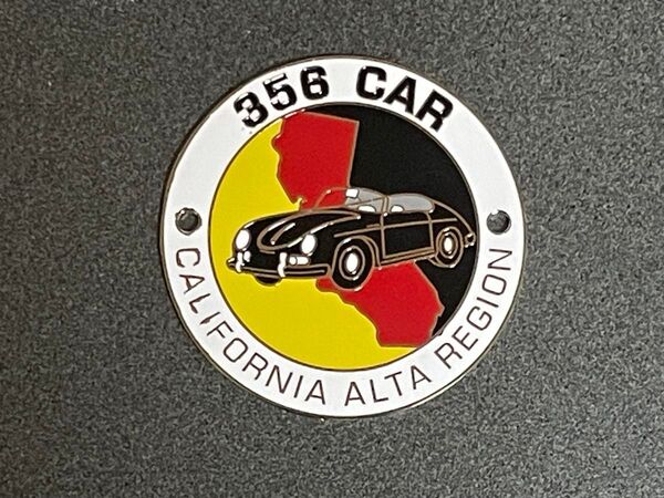 ポルシェ 356 カークラブ 北カリフォルニア カーバッジ グリルバッジ