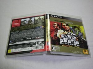PS3 レッド・デッド・リデンプション コンプリートエディション RED DEAD REDEMPTION COMPLETE EDITION (ケース・解説書・マップ付)