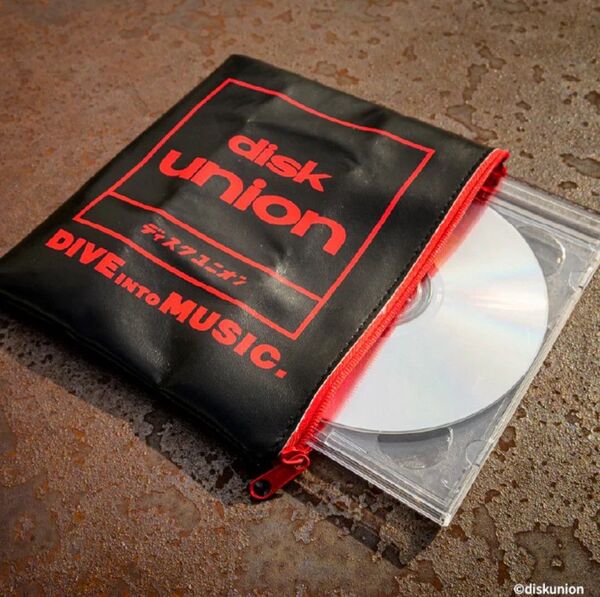 【新品未開封】ディスクユニオングッズコレクション『CDジャケット用ポーチ』disk union ケンエレファント