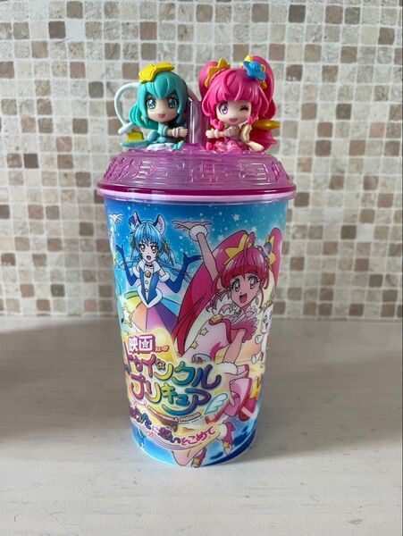 スタートゥインクルプリキュア 映画 フィギュア付きドリンクタンブラー