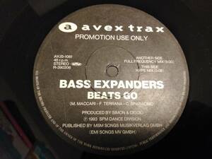 ◇BASS EXPANDERS / BEATS GO プロモ アナログ