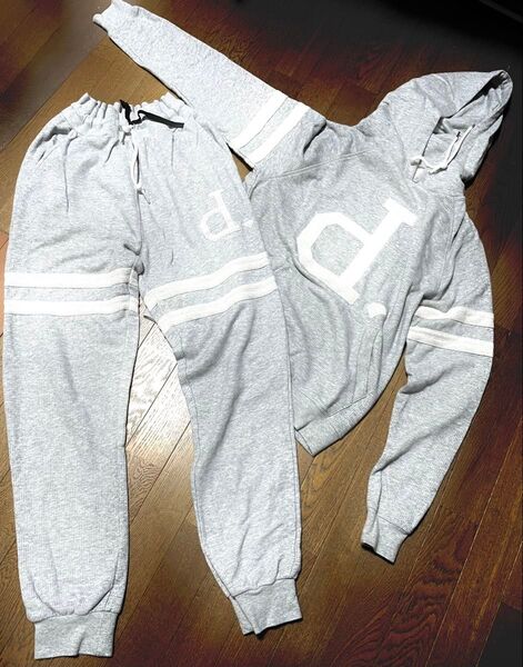 ダイヤモンドサプライ 長袖長ズボン セットアップ 服 diamondsupply パーカー グレー スウェットパンツ