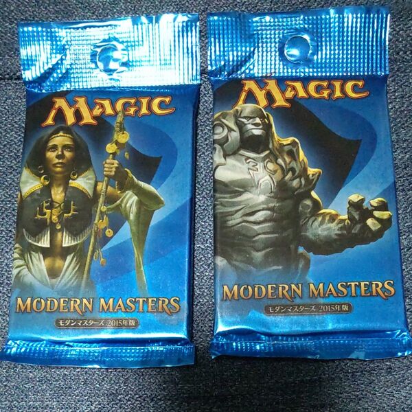 MTG マジック・ザ・ギャザリング モダンマスターズ 2015年版 日本語版 2パック 新品 未開封