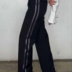 C’LENA サイドラインスラックス