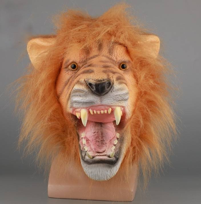 大感謝セール】 英国 獅子 マレット付 ライオンマスクのディナーゴング 