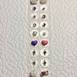 耳つぼジュエリー 20粒 透明シール