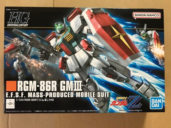 新品・未組立★ガンプラ 1/144 HGUC RGM-86R ジムIII『機動戦士ガンダムZZ』★検)HG MG ドーベンウルフ