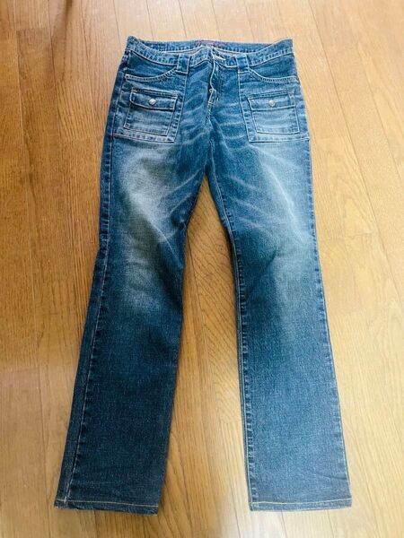 デニムパンツ ストレートスリム