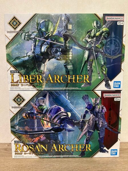 30MF バンダイ リーベルアーチャー ローザンアーチャー ローザンプリースト 新品未開封 プラモデル 未組立 BANDAI
