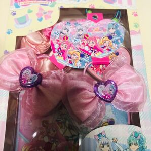 新品わんだふるぷりきゅあ!おしゃれポーチセット&ヘアゴムセット
