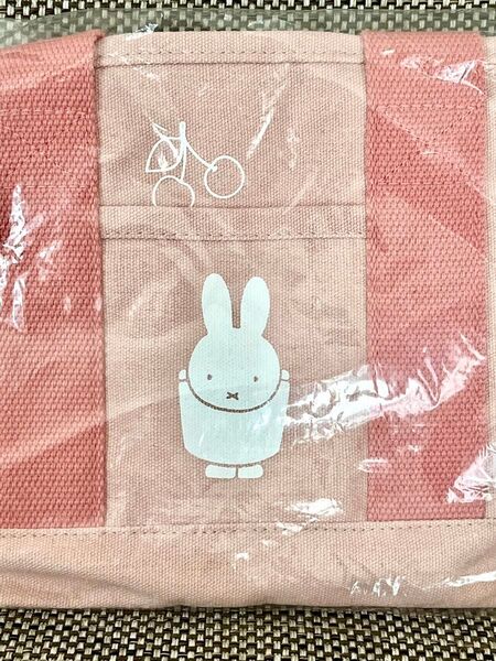ミッフィーzakkaフェスタ限定品 ランチトートバッグ スモーキーピンク