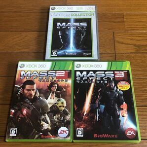 XBOX360 Mass Effect マスエフェクト 1. 2. 3 セット