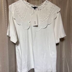【新品タグ付き】SUGAR SPOON2点セットレースカラー×Tシャツ