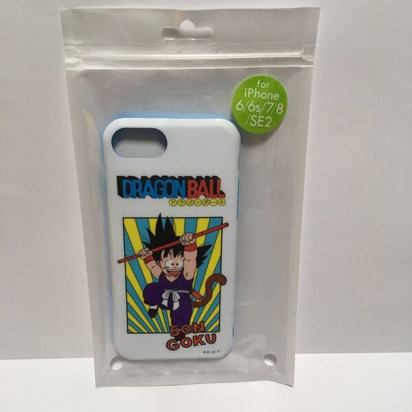新品未開封 ドラゴンボール 孫悟空 iPhoneケース iPhone 6.6s.7.8.SE2兼用ケース 鳥山明 サンキューマート