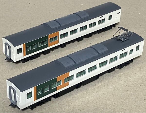 TOMIX モハ185-0(M)、モハ184-0 JR 185-0系特急電車(踊り子・新塗装・強化型スカート)基本セットBばらし