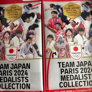 2024 TEAM JAPAN オフィシャルトレーディングカード 未開封14パック
