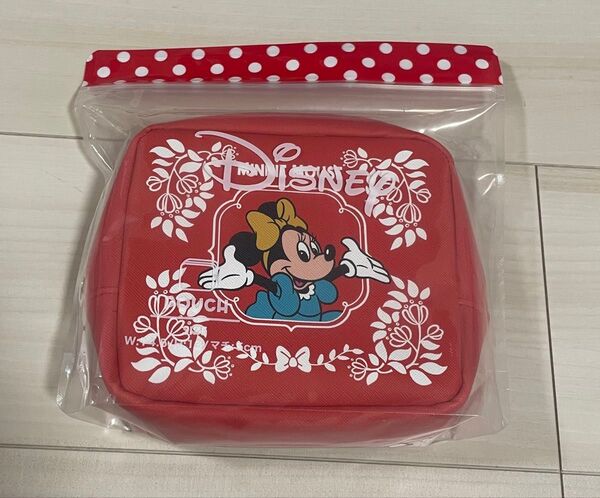 ローソン限定 ミニーマウス ミニー ポーチ ディズニー Disney