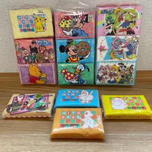 子供用 携帯ティッシュ 当時物 ディズニー セーラームーン ポケモン プーさん ひょっこりひょうたん島 NHK 当時物