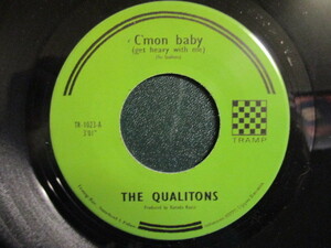The Qualitons ： C'mon Baby 7'' / 45s ★ ModでFunkyな現行Funk / モッズ ☆ c/w Margit // 落札5点で送料無料