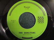 The Qualitons ： C'mon Baby 7'' / 45s ★ ModでFunkyな現行Funk / モッズ ☆ c/w Margit // 落札5点で送料無料_画像2