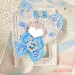 ハンドメイド 着ぐるみ 10〜13cm ぬい服 ねこ ぬいぐるみ