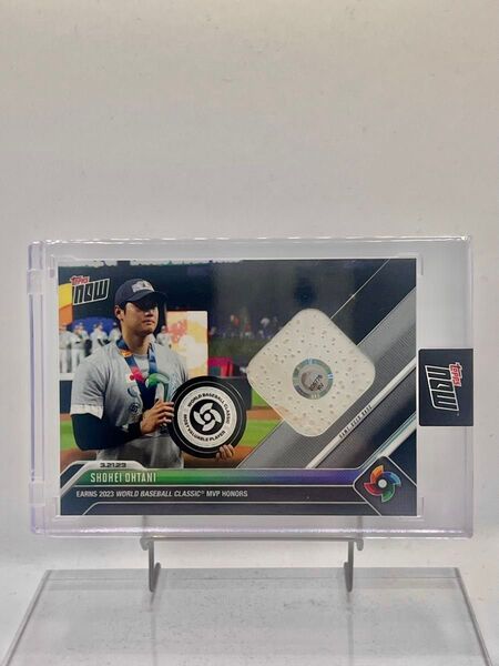 【世界99枚限定】topps 大谷翔平 MVP WBC決勝実使用ベースレリックカード 直筆サイン外 SHOHEI OHTANI