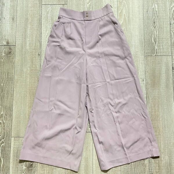anysis エニスィス ワイドパンツ くすみピンク Sサイズ