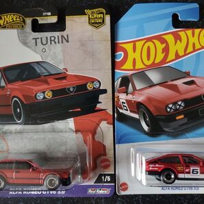 ホットウィール ALFA ROMEO GTV6 3.0 2台セット