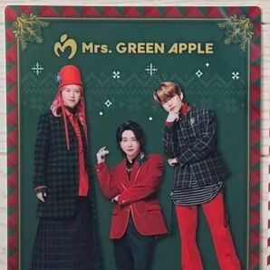 Mrs. GREEN APPLE ミセス ローソン ビジュアルシート LAWSON 下敷き インテリア 飾り
